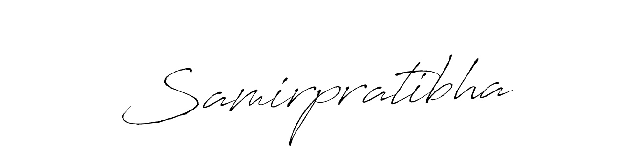 Also You can easily find your signature by using the search form. We will create Samirpratibha name handwritten signature images for you free of cost using Antro_Vectra sign style. Samirpratibha signature style 6 images and pictures png
