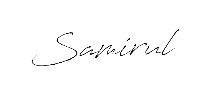 Antro_Vectra is a professional signature style that is perfect for those who want to add a touch of class to their signature. It is also a great choice for those who want to make their signature more unique. Get Samirul name to fancy signature for free. Samirul signature style 6 images and pictures png