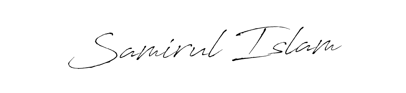 Make a short Samirul Islam signature style. Manage your documents anywhere anytime using Antro_Vectra. Create and add eSignatures, submit forms, share and send files easily. Samirul Islam signature style 6 images and pictures png
