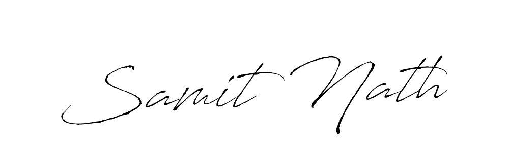 Use a signature maker to create a handwritten signature online. With this signature software, you can design (Antro_Vectra) your own signature for name Samit Nath. Samit Nath signature style 6 images and pictures png