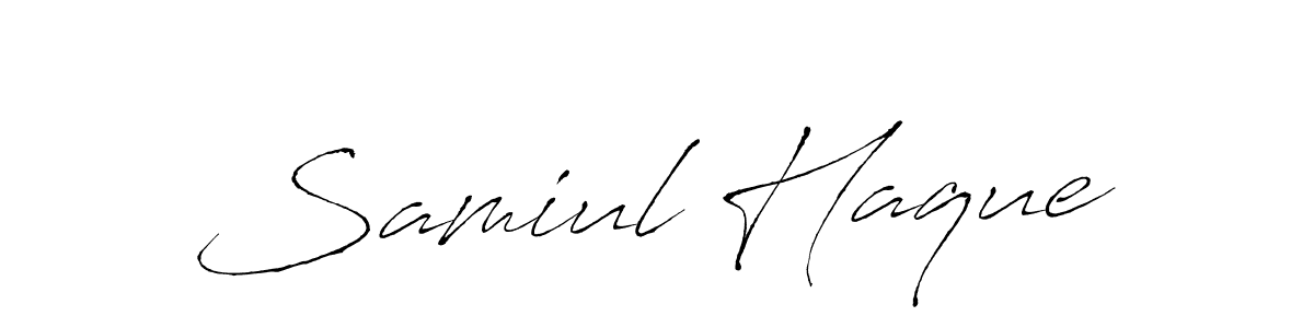 You can use this online signature creator to create a handwritten signature for the name Samiul Haque. This is the best online autograph maker. Samiul Haque signature style 6 images and pictures png