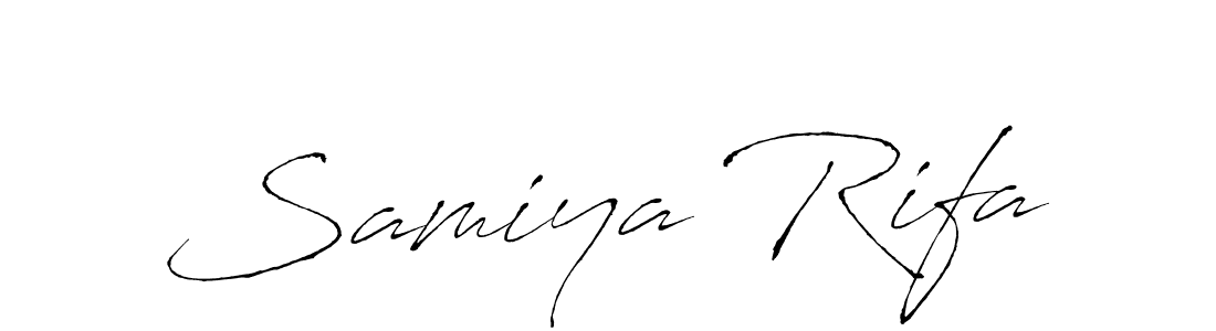 Once you've used our free online signature maker to create your best signature Antro_Vectra style, it's time to enjoy all of the benefits that Samiya Rifa name signing documents. Samiya Rifa signature style 6 images and pictures png