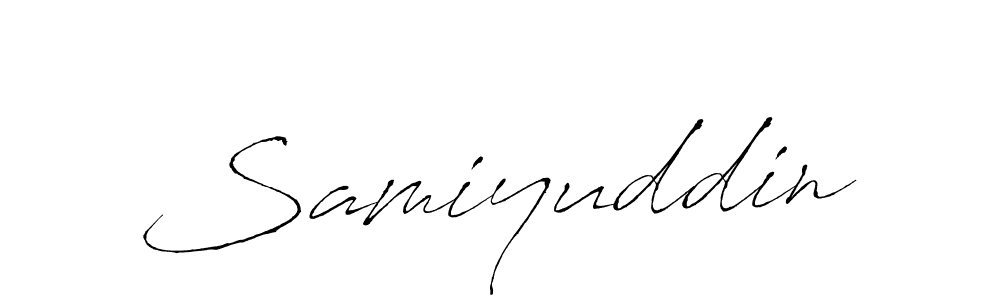 Make a beautiful signature design for name Samiyuddin. Use this online signature maker to create a handwritten signature for free. Samiyuddin signature style 6 images and pictures png
