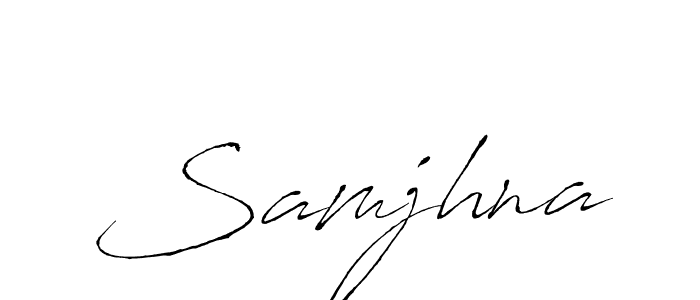 Make a beautiful signature design for name Samjhna. Use this online signature maker to create a handwritten signature for free. Samjhna signature style 6 images and pictures png