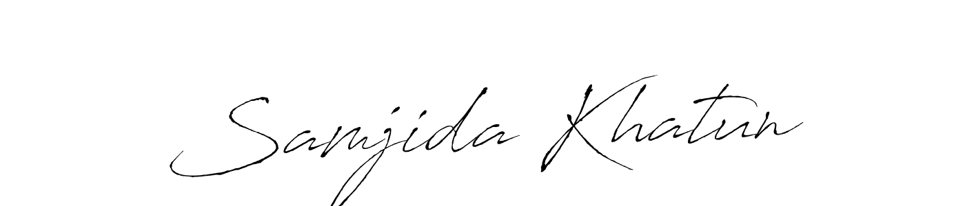 See photos of Samjida Khatun official signature by Spectra . Check more albums & portfolios. Read reviews & check more about Antro_Vectra font. Samjida Khatun signature style 6 images and pictures png