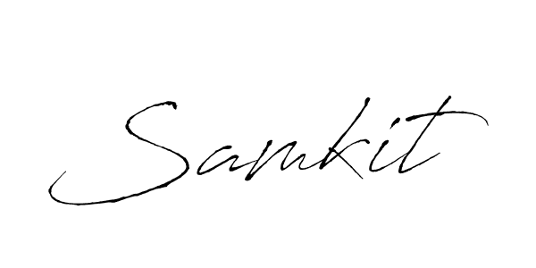 Once you've used our free online signature maker to create your best signature Antro_Vectra style, it's time to enjoy all of the benefits that Samkit name signing documents. Samkit signature style 6 images and pictures png