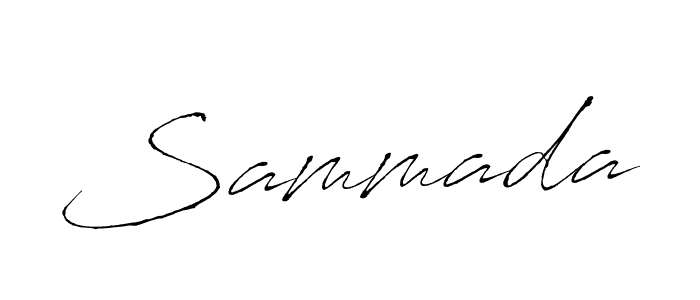 Sammada stylish signature style. Best Handwritten Sign (Antro_Vectra) for my name. Handwritten Signature Collection Ideas for my name Sammada. Sammada signature style 6 images and pictures png