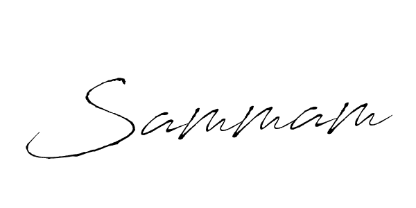 Sammam stylish signature style. Best Handwritten Sign (Antro_Vectra) for my name. Handwritten Signature Collection Ideas for my name Sammam. Sammam signature style 6 images and pictures png