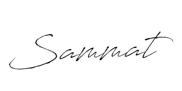 You should practise on your own different ways (Antro_Vectra) to write your name (Sammat) in signature. don't let someone else do it for you. Sammat signature style 6 images and pictures png