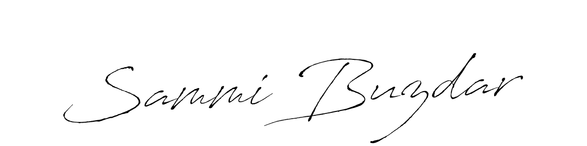 Use a signature maker to create a handwritten signature online. With this signature software, you can design (Antro_Vectra) your own signature for name Sammi Buzdar. Sammi Buzdar signature style 6 images and pictures png