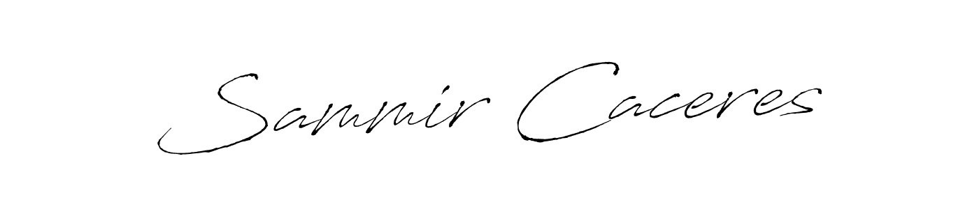 This is the best signature style for the Sammir Caceres name. Also you like these signature font (Antro_Vectra). Mix name signature. Sammir Caceres signature style 6 images and pictures png