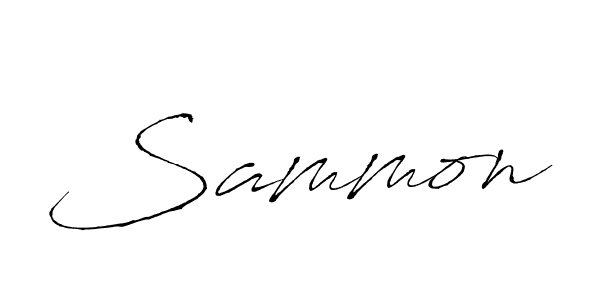 How to make Sammon name signature. Use Antro_Vectra style for creating short signs online. This is the latest handwritten sign. Sammon signature style 6 images and pictures png