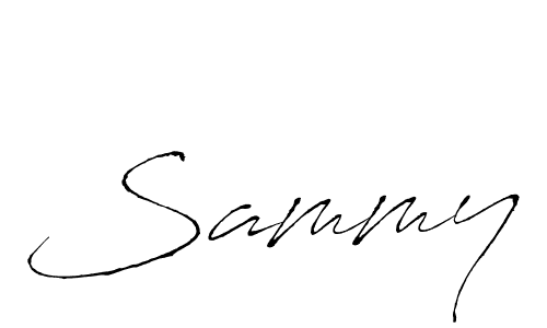 Create a beautiful signature design for name Sammy. With this signature (Antro_Vectra) fonts, you can make a handwritten signature for free. Sammy signature style 6 images and pictures png