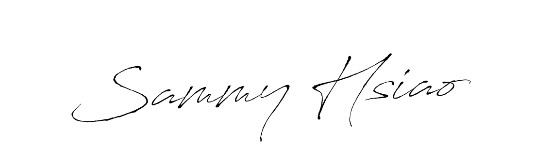 if you are searching for the best signature style for your name Sammy Hsiao. so please give up your signature search. here we have designed multiple signature styles  using Antro_Vectra. Sammy Hsiao signature style 6 images and pictures png
