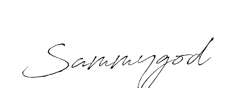 You should practise on your own different ways (Antro_Vectra) to write your name (Sammygod) in signature. don't let someone else do it for you. Sammygod signature style 6 images and pictures png