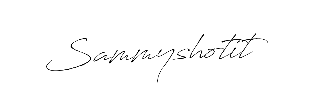 How to make Sammyshotit name signature. Use Antro_Vectra style for creating short signs online. This is the latest handwritten sign. Sammyshotit signature style 6 images and pictures png