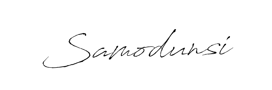 The best way (Antro_Vectra) to make a short signature is to pick only two or three words in your name. The name Samodunsi include a total of six letters. For converting this name. Samodunsi signature style 6 images and pictures png