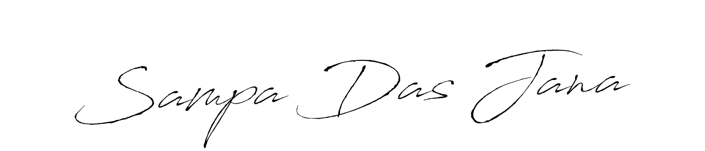 Design your own signature with our free online signature maker. With this signature software, you can create a handwritten (Antro_Vectra) signature for name Sampa Das Jana. Sampa Das Jana signature style 6 images and pictures png