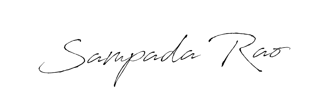 Use a signature maker to create a handwritten signature online. With this signature software, you can design (Antro_Vectra) your own signature for name Sampada Rao. Sampada Rao signature style 6 images and pictures png