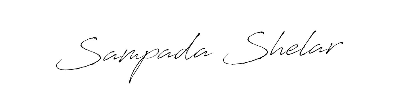 Create a beautiful signature design for name Sampada Shelar. With this signature (Antro_Vectra) fonts, you can make a handwritten signature for free. Sampada Shelar signature style 6 images and pictures png