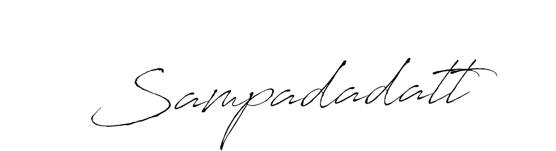 How to Draw Sampadadatt signature style? Antro_Vectra is a latest design signature styles for name Sampadadatt. Sampadadatt signature style 6 images and pictures png