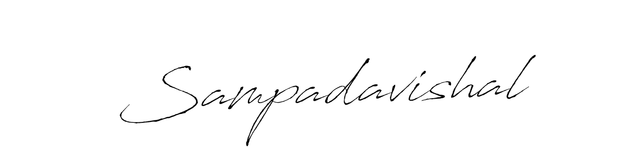 Also we have Sampadavishal name is the best signature style. Create professional handwritten signature collection using Antro_Vectra autograph style. Sampadavishal signature style 6 images and pictures png