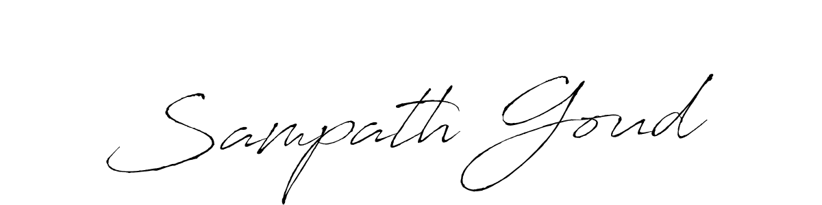 if you are searching for the best signature style for your name Sampath Goud. so please give up your signature search. here we have designed multiple signature styles  using Antro_Vectra. Sampath Goud signature style 6 images and pictures png