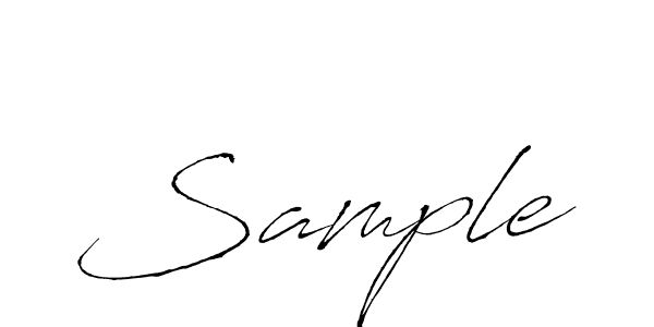 Use a signature maker to create a handwritten signature online. With this signature software, you can design (Antro_Vectra) your own signature for name Sample. Sample signature style 6 images and pictures png