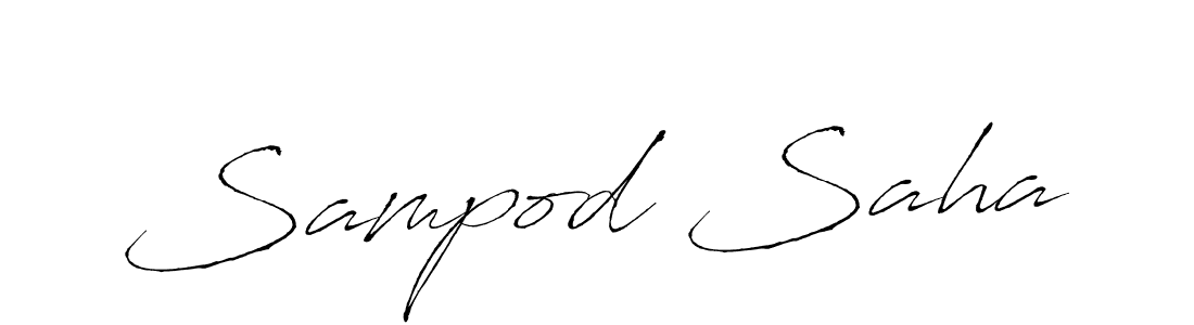Make a beautiful signature design for name Sampod Saha. Use this online signature maker to create a handwritten signature for free. Sampod Saha signature style 6 images and pictures png
