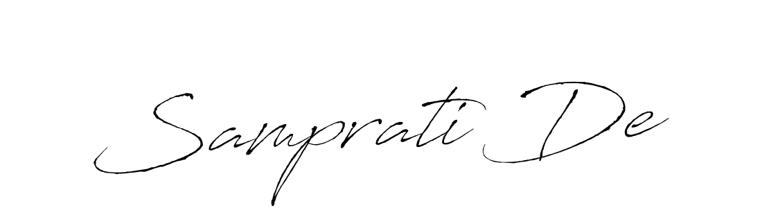 Make a beautiful signature design for name Samprati De. Use this online signature maker to create a handwritten signature for free. Samprati De signature style 6 images and pictures png