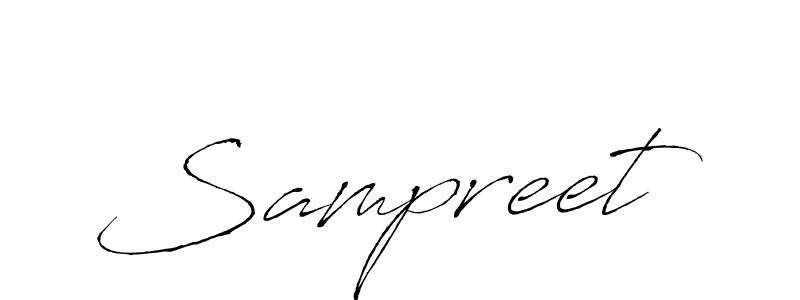 Make a beautiful signature design for name Sampreet. With this signature (Antro_Vectra) style, you can create a handwritten signature for free. Sampreet signature style 6 images and pictures png