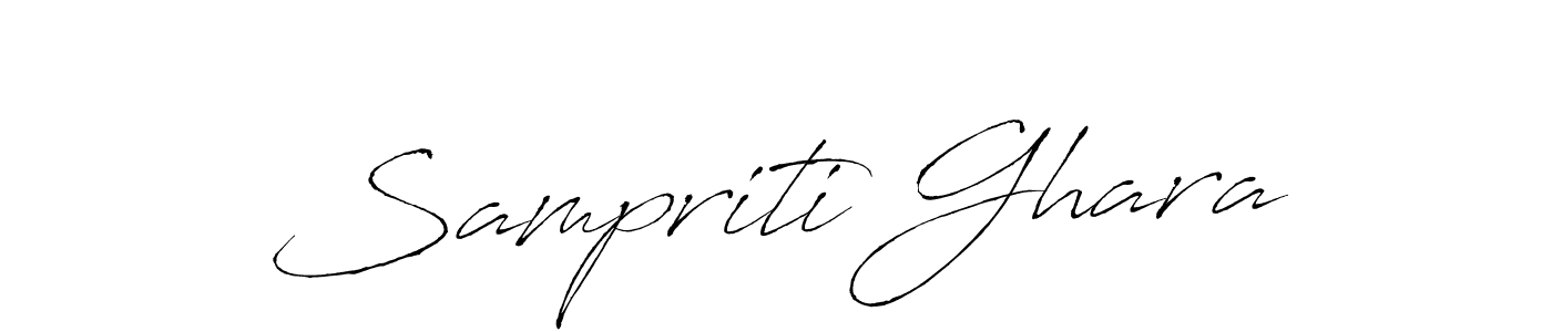 The best way (Antro_Vectra) to make a short signature is to pick only two or three words in your name. The name Sampriti Ghara include a total of six letters. For converting this name. Sampriti Ghara signature style 6 images and pictures png