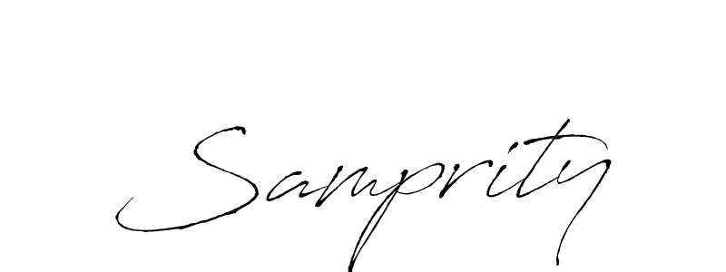 The best way (Antro_Vectra) to make a short signature is to pick only two or three words in your name. The name Samprity include a total of six letters. For converting this name. Samprity signature style 6 images and pictures png