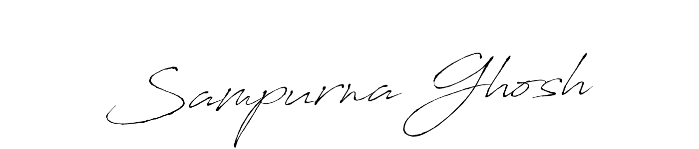 It looks lik you need a new signature style for name Sampurna Ghosh. Design unique handwritten (Antro_Vectra) signature with our free signature maker in just a few clicks. Sampurna Ghosh signature style 6 images and pictures png
