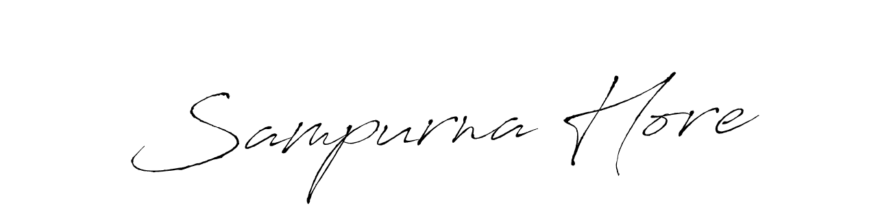 Make a beautiful signature design for name Sampurna Hore. Use this online signature maker to create a handwritten signature for free. Sampurna Hore signature style 6 images and pictures png