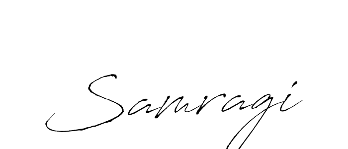 Also You can easily find your signature by using the search form. We will create Samragi name handwritten signature images for you free of cost using Antro_Vectra sign style. Samragi signature style 6 images and pictures png