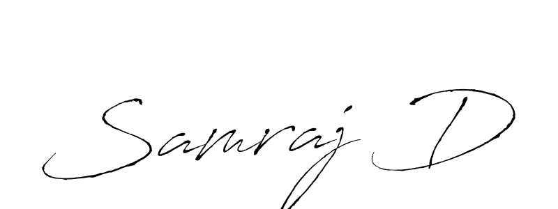 Also we have Samraj D name is the best signature style. Create professional handwritten signature collection using Antro_Vectra autograph style. Samraj D signature style 6 images and pictures png