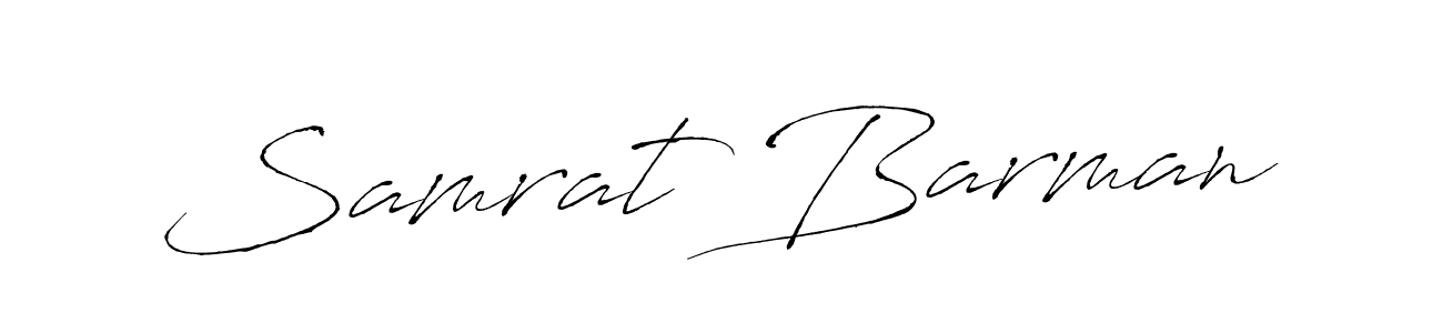 You should practise on your own different ways (Antro_Vectra) to write your name (Samrat Barman) in signature. don't let someone else do it for you. Samrat Barman signature style 6 images and pictures png