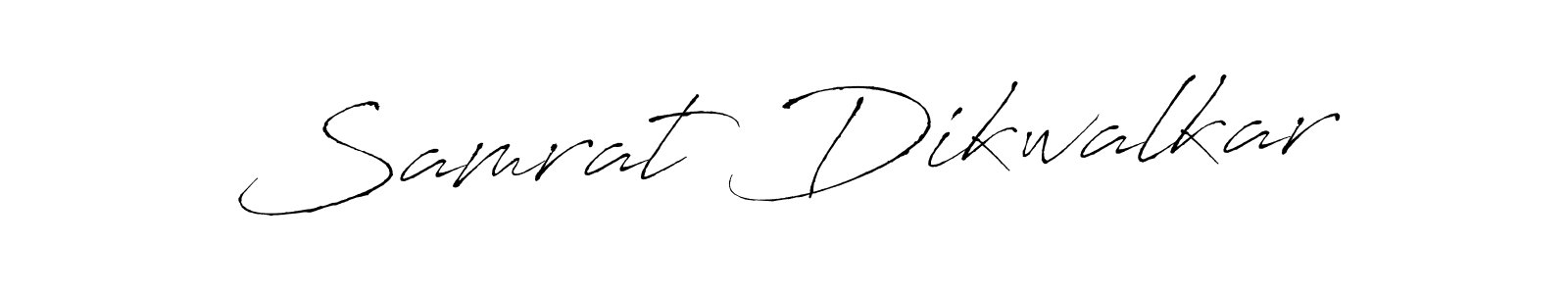 Also we have Samrat Dikwalkar name is the best signature style. Create professional handwritten signature collection using Antro_Vectra autograph style. Samrat Dikwalkar signature style 6 images and pictures png