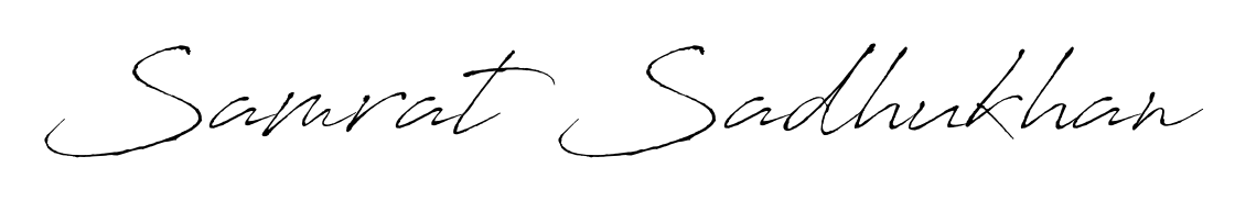 Similarly Antro_Vectra is the best handwritten signature design. Signature creator online. You can use it as an online autograph creator for name Samrat Sadhukhan. Samrat Sadhukhan signature style 6 images and pictures png
