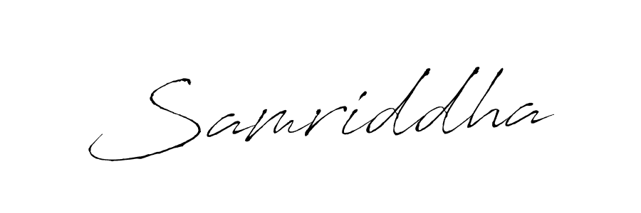 How to make Samriddha signature? Antro_Vectra is a professional autograph style. Create handwritten signature for Samriddha name. Samriddha signature style 6 images and pictures png