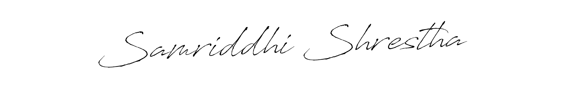 Antro_Vectra is a professional signature style that is perfect for those who want to add a touch of class to their signature. It is also a great choice for those who want to make their signature more unique. Get Samriddhi Shrestha name to fancy signature for free. Samriddhi Shrestha signature style 6 images and pictures png