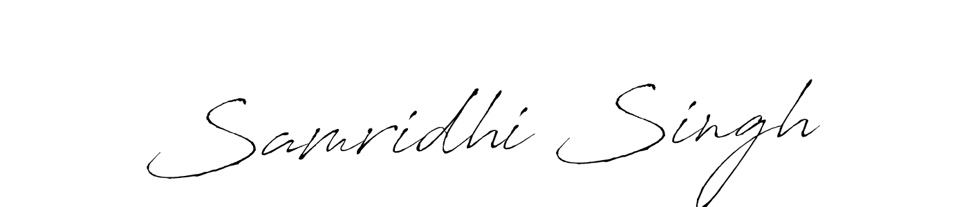 Also we have Samridhi Singh name is the best signature style. Create professional handwritten signature collection using Antro_Vectra autograph style. Samridhi Singh signature style 6 images and pictures png