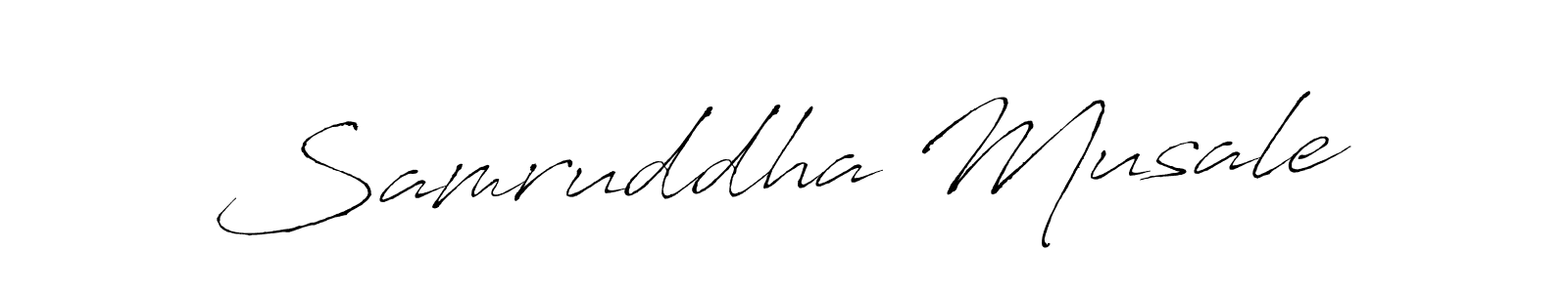 Use a signature maker to create a handwritten signature online. With this signature software, you can design (Antro_Vectra) your own signature for name Samruddha Musale. Samruddha Musale signature style 6 images and pictures png