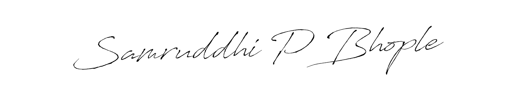 It looks lik you need a new signature style for name Samruddhi P Bhople. Design unique handwritten (Antro_Vectra) signature with our free signature maker in just a few clicks. Samruddhi P Bhople signature style 6 images and pictures png