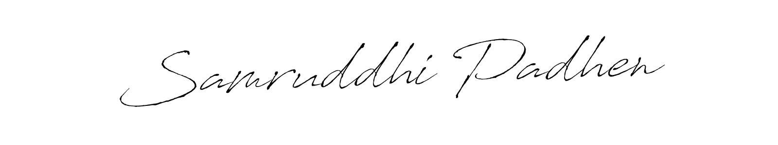 How to make Samruddhi Padhen signature? Antro_Vectra is a professional autograph style. Create handwritten signature for Samruddhi Padhen name. Samruddhi Padhen signature style 6 images and pictures png