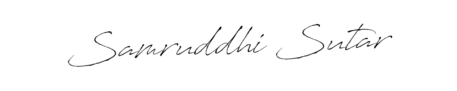 This is the best signature style for the Samruddhi Sutar name. Also you like these signature font (Antro_Vectra). Mix name signature. Samruddhi Sutar signature style 6 images and pictures png