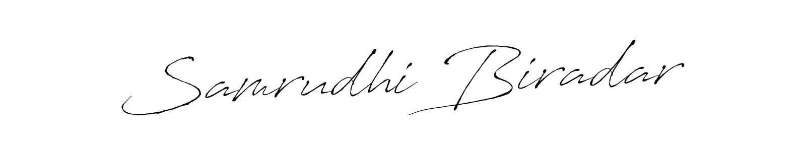 Similarly Antro_Vectra is the best handwritten signature design. Signature creator online .You can use it as an online autograph creator for name Samrudhi Biradar. Samrudhi Biradar signature style 6 images and pictures png