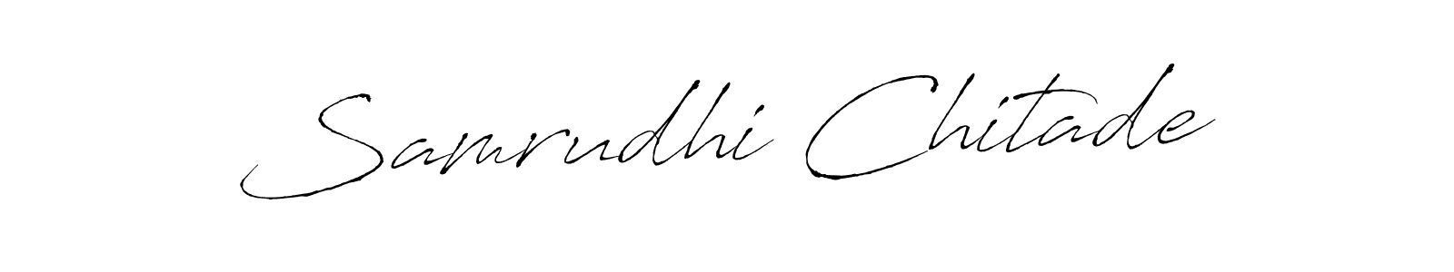 Once you've used our free online signature maker to create your best signature Antro_Vectra style, it's time to enjoy all of the benefits that Samrudhi Chitade name signing documents. Samrudhi Chitade signature style 6 images and pictures png