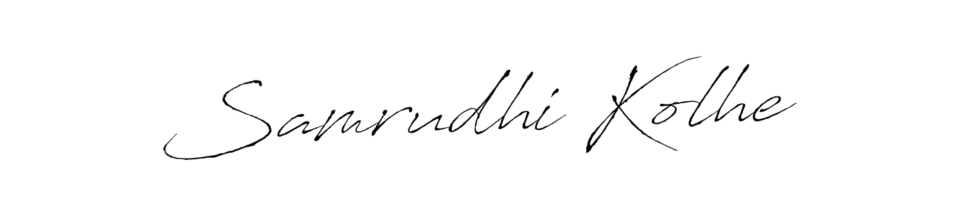 See photos of Samrudhi Kolhe official signature by Spectra . Check more albums & portfolios. Read reviews & check more about Antro_Vectra font. Samrudhi Kolhe signature style 6 images and pictures png